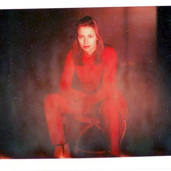 Fiorucci 1980 Vintage Red Leather Fringe Safety Jeans * Edgy Western * Sz 28 - Picture 2 of 14